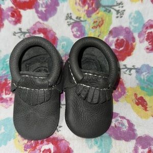 Baby Girl Moccasins- Gently worn- good condition